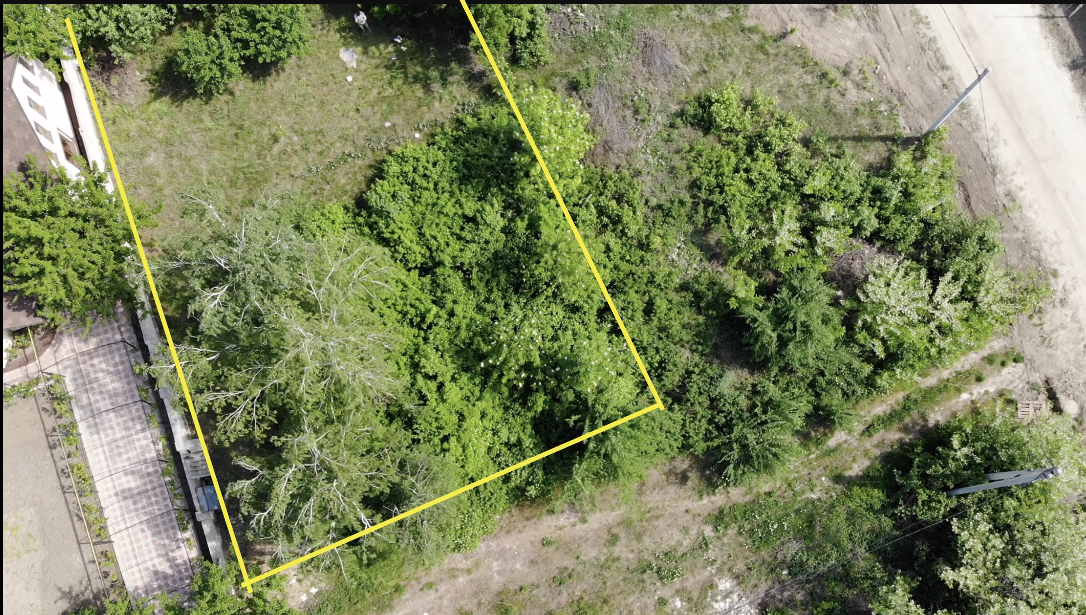 Vedere aeriană teren